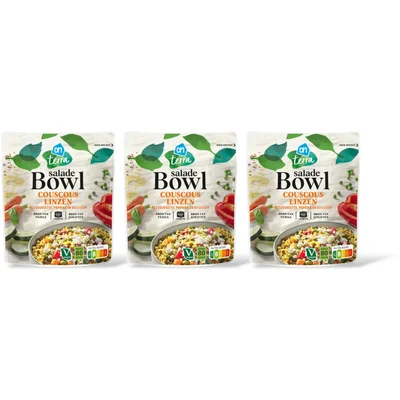 AH Salade bowl couscous linzen 3-pack