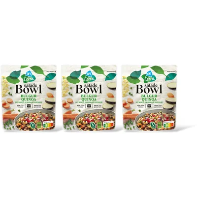 AH Salade bowl bulgur quinoa 3-pack