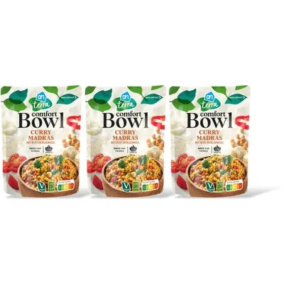 AH Terra Comfort bowl curry madras 3-pack