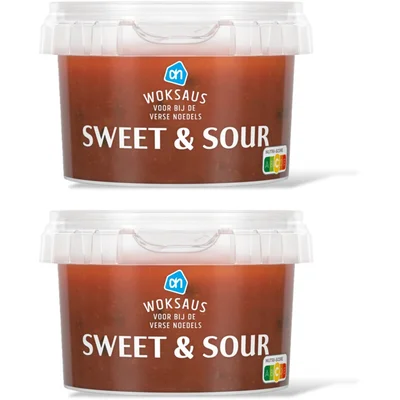 AH Woksaus sweet & sour 2-pack