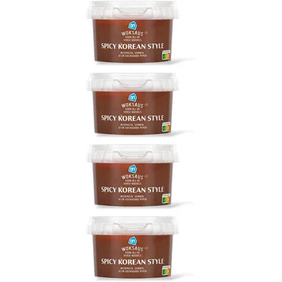 AH Woksaus spicy Korean style 4-pack