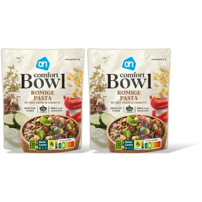 AH Comfort bowl romige pasta 2-pack