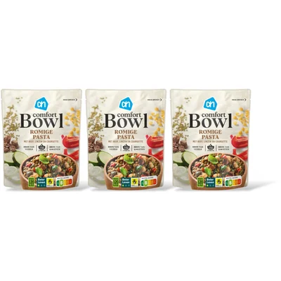 AH Comfort bowl romige pasta 3-pack