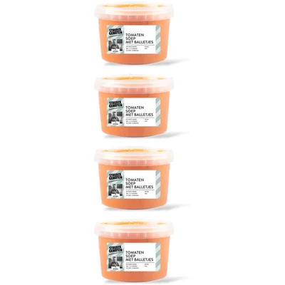 Streeckgenoten Tomatensoep met balletjes 4-pack