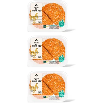 AH Scharrel kip cordon bleu 2 stuks 3-pack