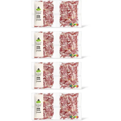 AH Biologisch Spekreepjes gerookt 4 pack