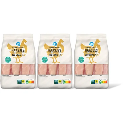 AH Kipfilethaasjes 3-pack
