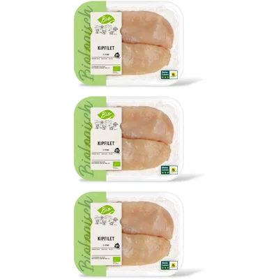 AH Biologisch Kipfilet 2 stuks 3-pack