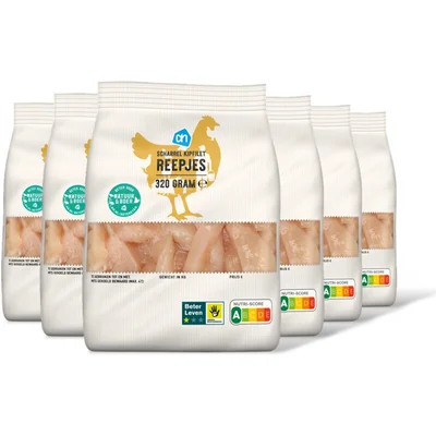AH Kipfiletreepjes 6-pack