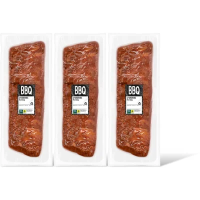 AH BBQ spareribs pittig 3-pack
