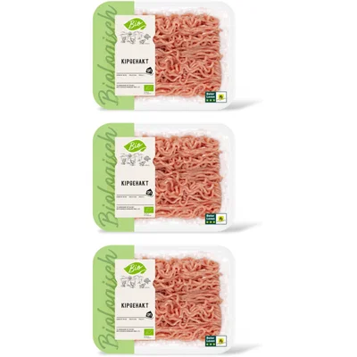 AH Biologisch Kipgehakt 3-pack