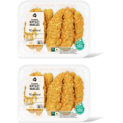 AH Scharrel krokante kipfilethaasjes 2-pack