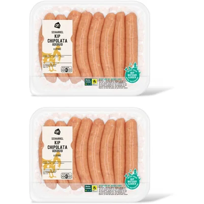 AH Scharrel kipchipolata gekruid 2-pack