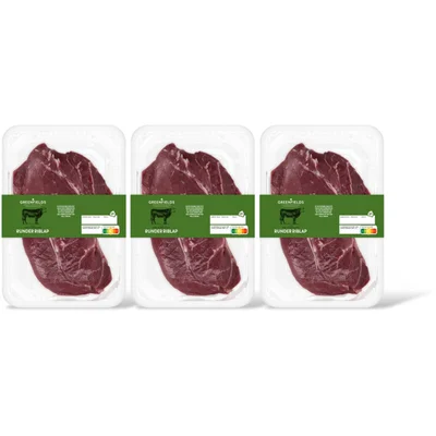AH Greenfields Runder riblap 3-pack