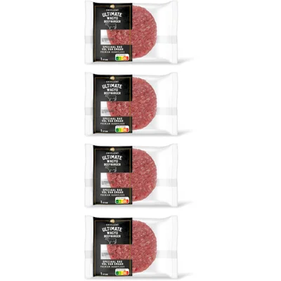 AH Excellent Ultimate wagyu beefburger 4-pack