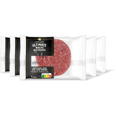 AH Excellent Ultimate wagyu beefburger 5-pack