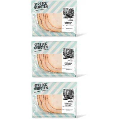 Streeckgenoten Gebraden kipfilet 3-pack