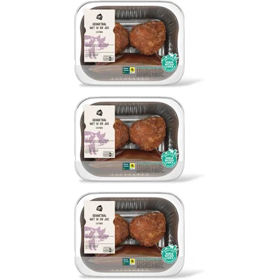 AH Gehaktbal met ui en jus 3-pack