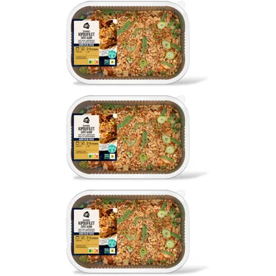 AH Ovenschotel scharrel kip sate ajam 3-pck