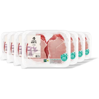 AH Varkensribeye naturel 7-pack