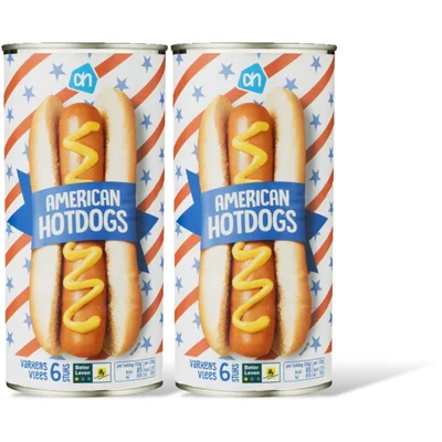 AH American hotdogs 2-pack