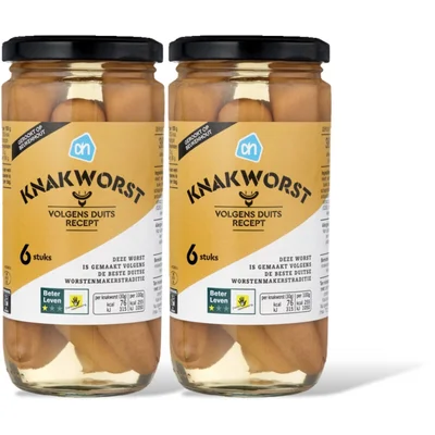 AH Duitse knakworst 2-pack