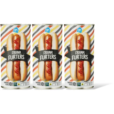 AH Frankfurters 3-pack