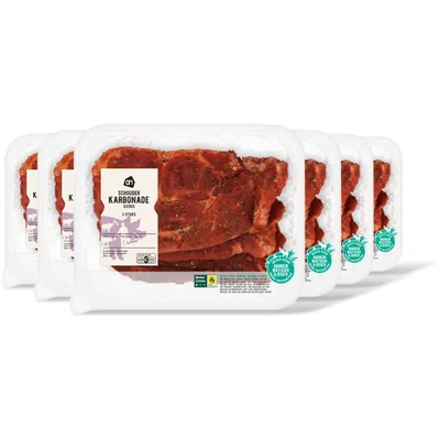 AH Schouderkarbonade gekruid 6-pack