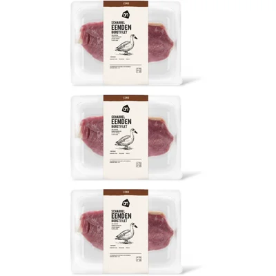 AH Scharrel eendenborstfilet 3-pack