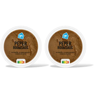 AH Peper roomsaus met scheutje cognac 2-pck