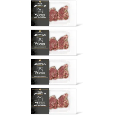 AH Excellent Lamskotelet gemarineerd 4-pack