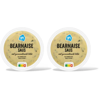 AH Bearnaisesaus puur geklaarde boter 2pack