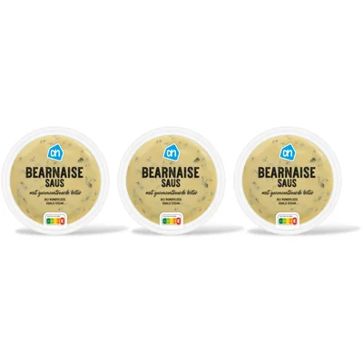 AH Bearnaisesaus puur geklaarde boter 3pack