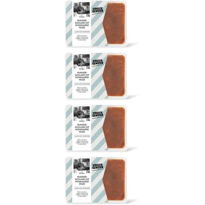 Streeckgenoten Rundergoulash op Hongaarse wijze 4-pack