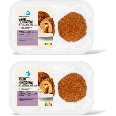 AH Gevulde gehaktballen met satesmaak 2-pck