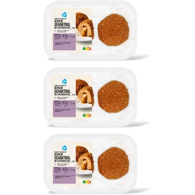 AH Gevulde gehaktballen met satesmaak 3-pck