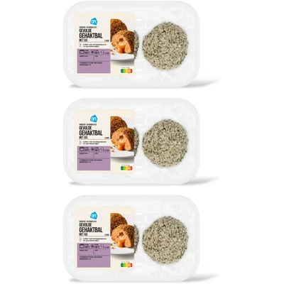 AH Gevulde gehaktballen met jus 3-pack