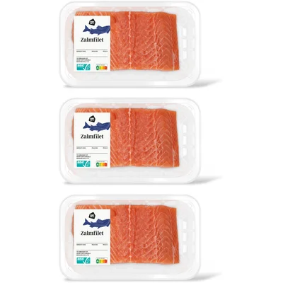 AH Zalmfilet 3 pk