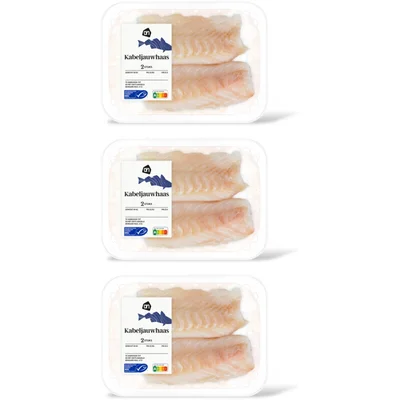 AH Kabeljauwhaas (2 stuks) MSC 3-pack