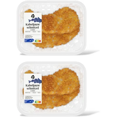 AH Kabeljauwschnitzel 2 stuks 2-pack