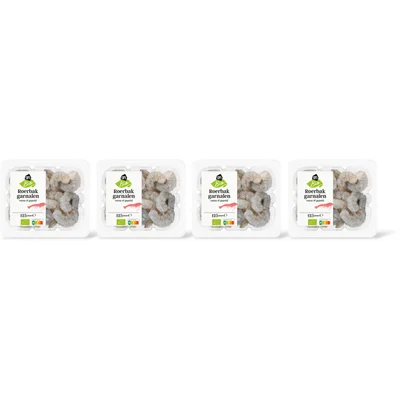 AH Biologisch Roerbakgarnalen 4-pack