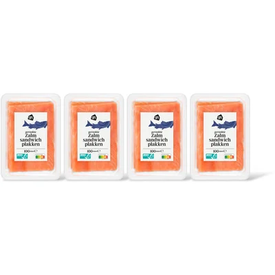 AH Sandwich zalmplakken 4-pack