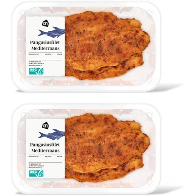 AH Pangasius Mediterraans koekenpan 2-pack