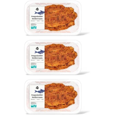 AH Pangasius Mediterraans koekenpan 3-pack