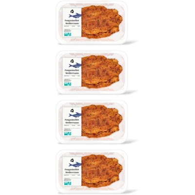 AH Pangasius Mediterraans koekenpan 4-pack
