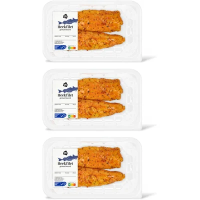 AH Heekfilet gemarineerd 3-pack