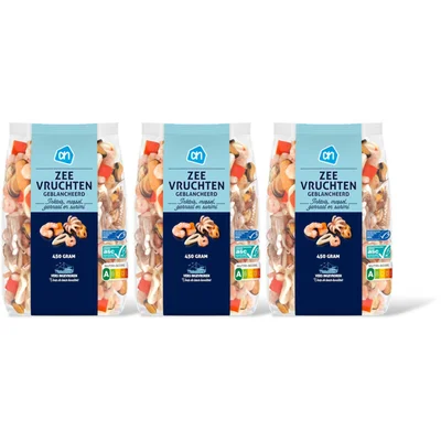 AH Gemengde zeevruchten 3-pack