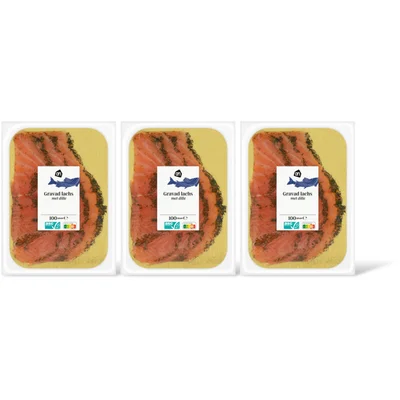 AH Gravad lachs 3-pack