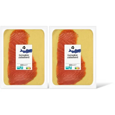 AH Gerookte zalmforel 2-pack