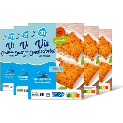 AH Vis ovenschotel met tomaat 5-pack